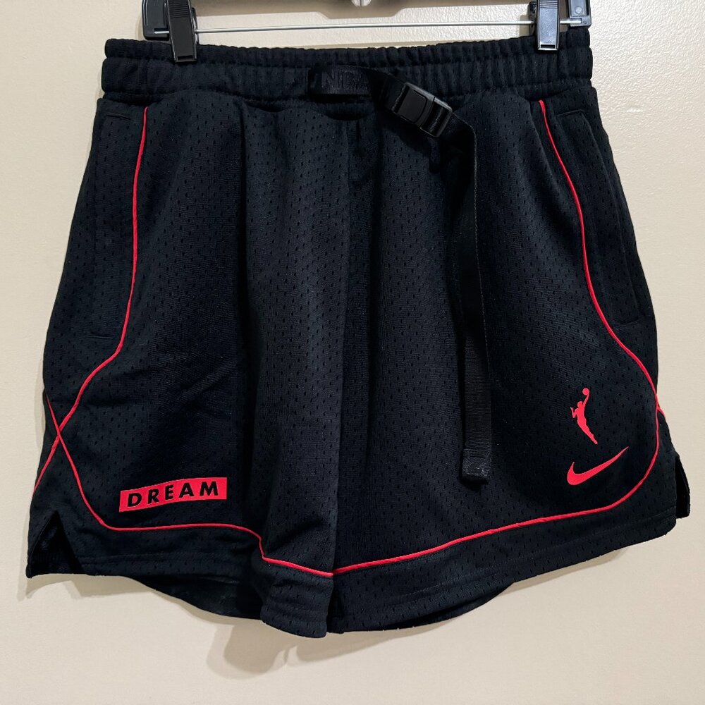 Nike WNBA Atlanta Dream Team Issue Practice Basketball Mesh Shorts Womens M NEW